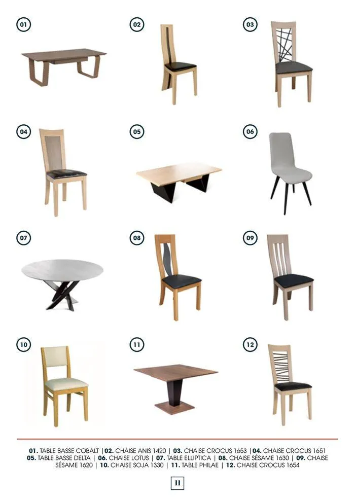 Quand le bois se mêle au made in France du 29 avril au 31 août 2024 - Catalogue page 11