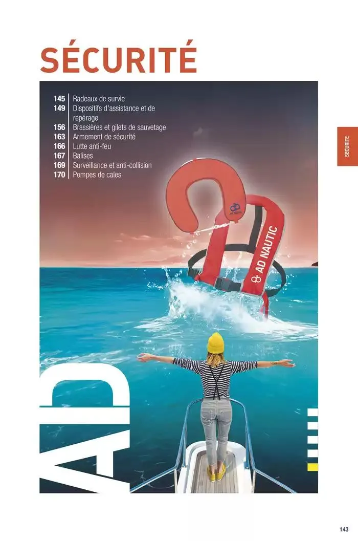 Catalogue Accastillage Diffusion 2025 du 1 janvier au 31 décembre 2025 - Catalogue page 145
