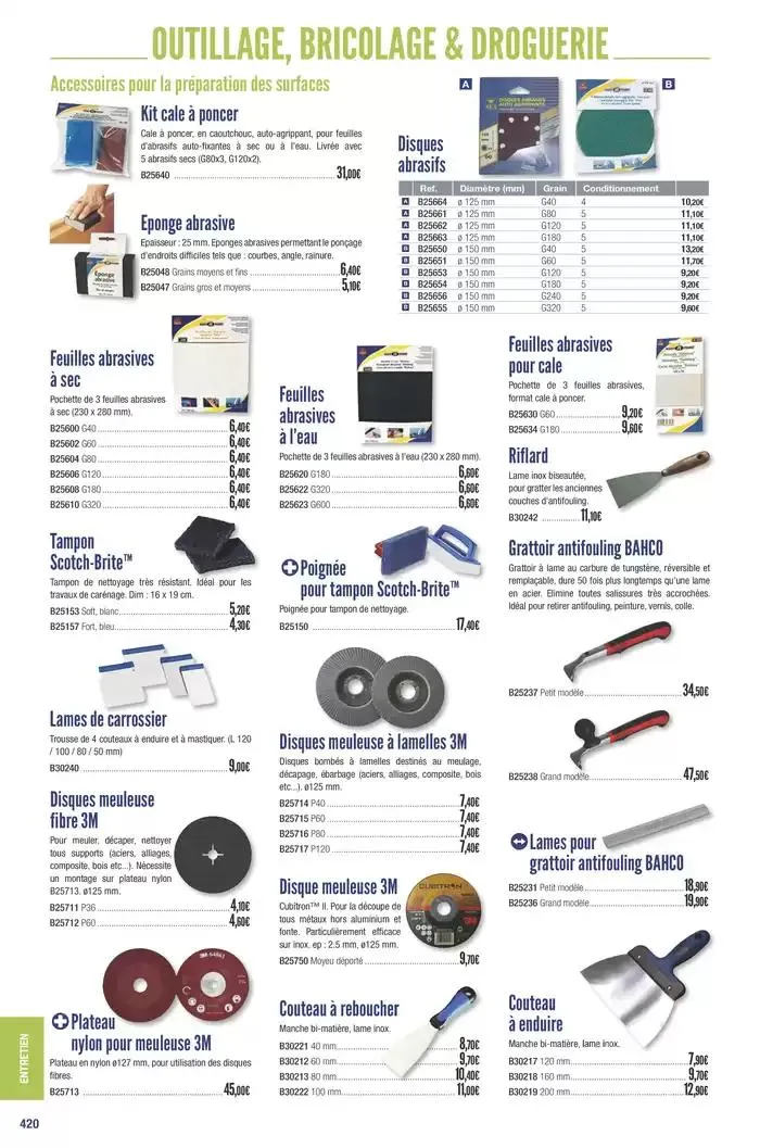 Catalogue Accastillage Diffusion 2025 du 1 janvier au 31 décembre 2025 - Catalogue page 422