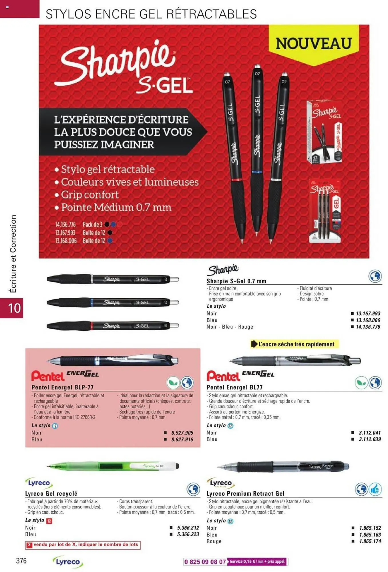 Catalogue Lyreco du 15 mai au 31 décembre 2023 - Catalogue page 376