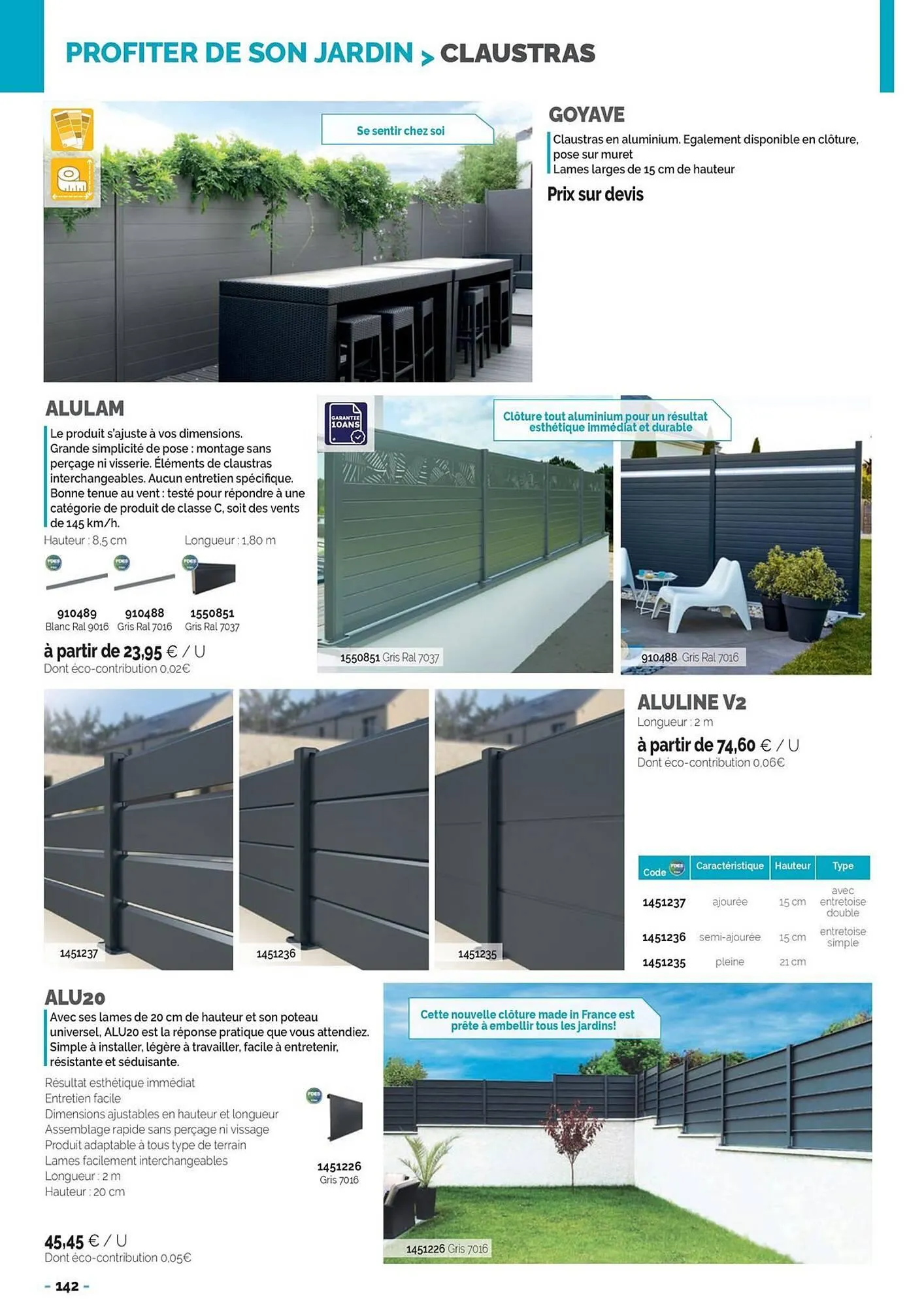 Catalogue Doras du 26 mars au 31 décembre 2025 - Catalogue page 142