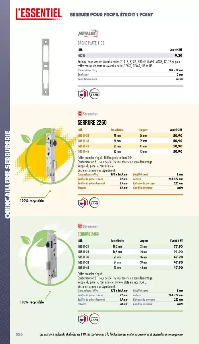 Essentiel Industrie 2025 du 3 janvier au 31 décembre 2025 - Catalogue page 558