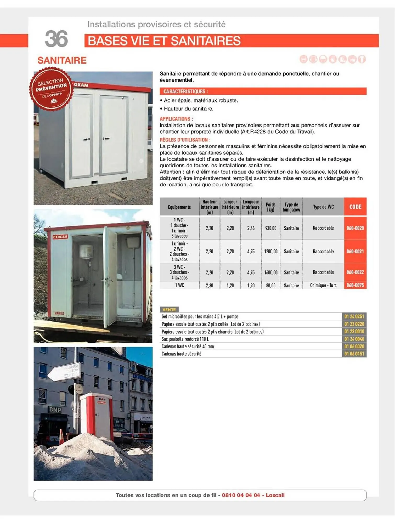 Catalogue Loxam du 19 avril au 31 décembre 2023 - Catalogue page 38