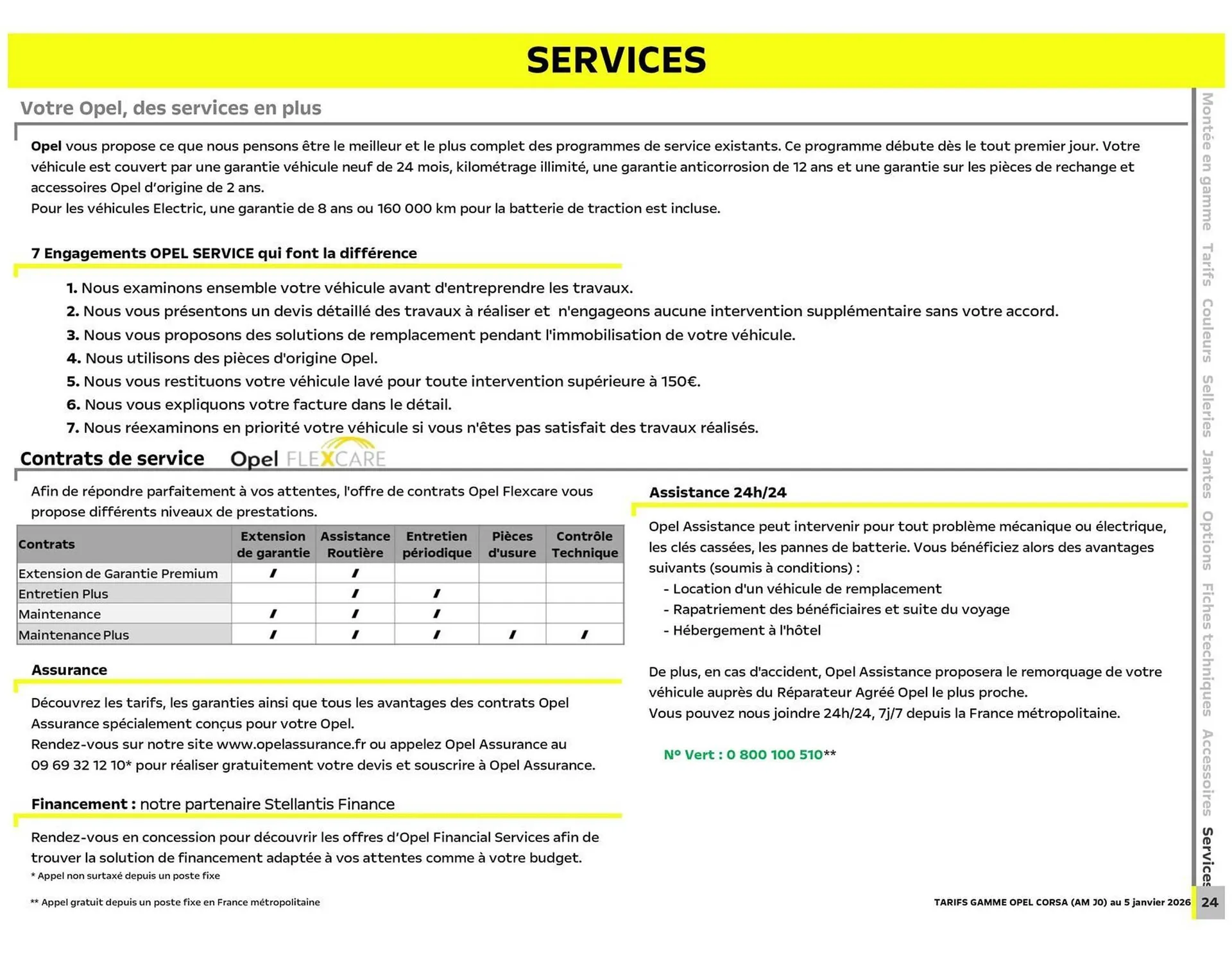 Catalogue Opel du 6 janvier au 6 janvier 2027 - Catalogue page 25