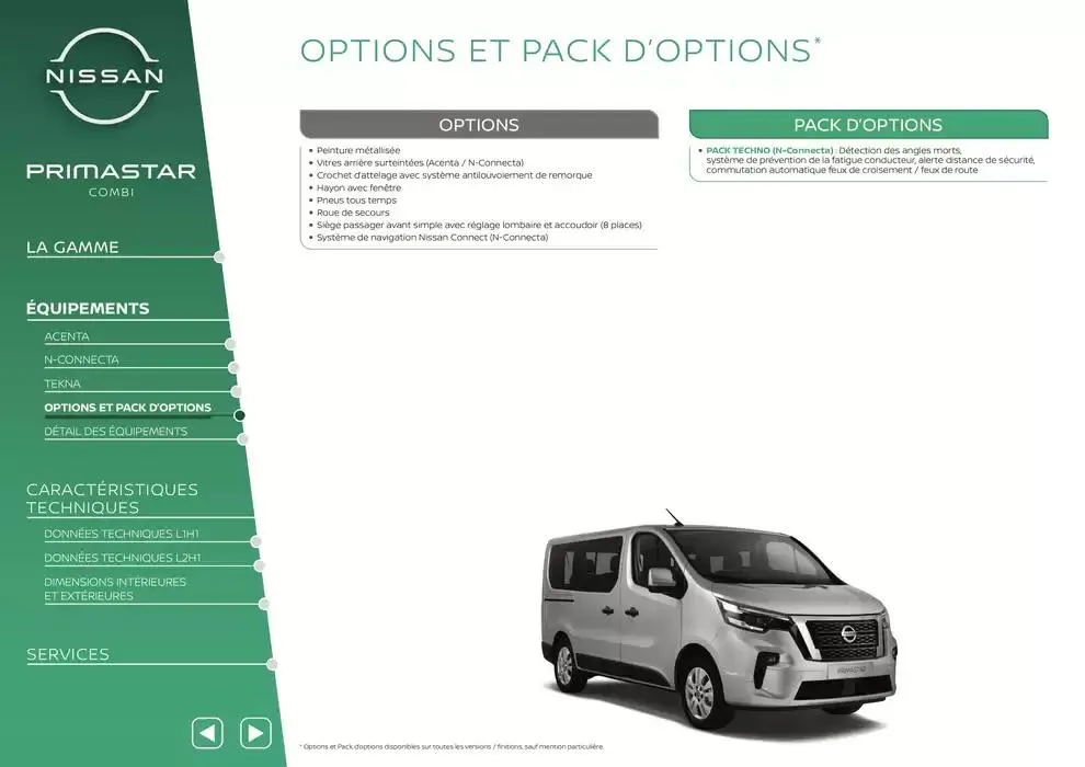 Nissan Primastar Combi du 12 mars au 12 mars 2026 - Catalogue page 5