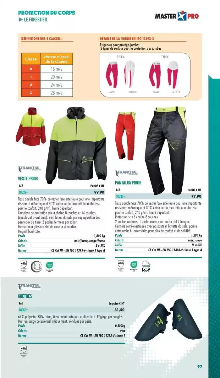 Essentiel Protection 2025 tarifé du 3 mars au 31 décembre 2025 - Catalogue page 99