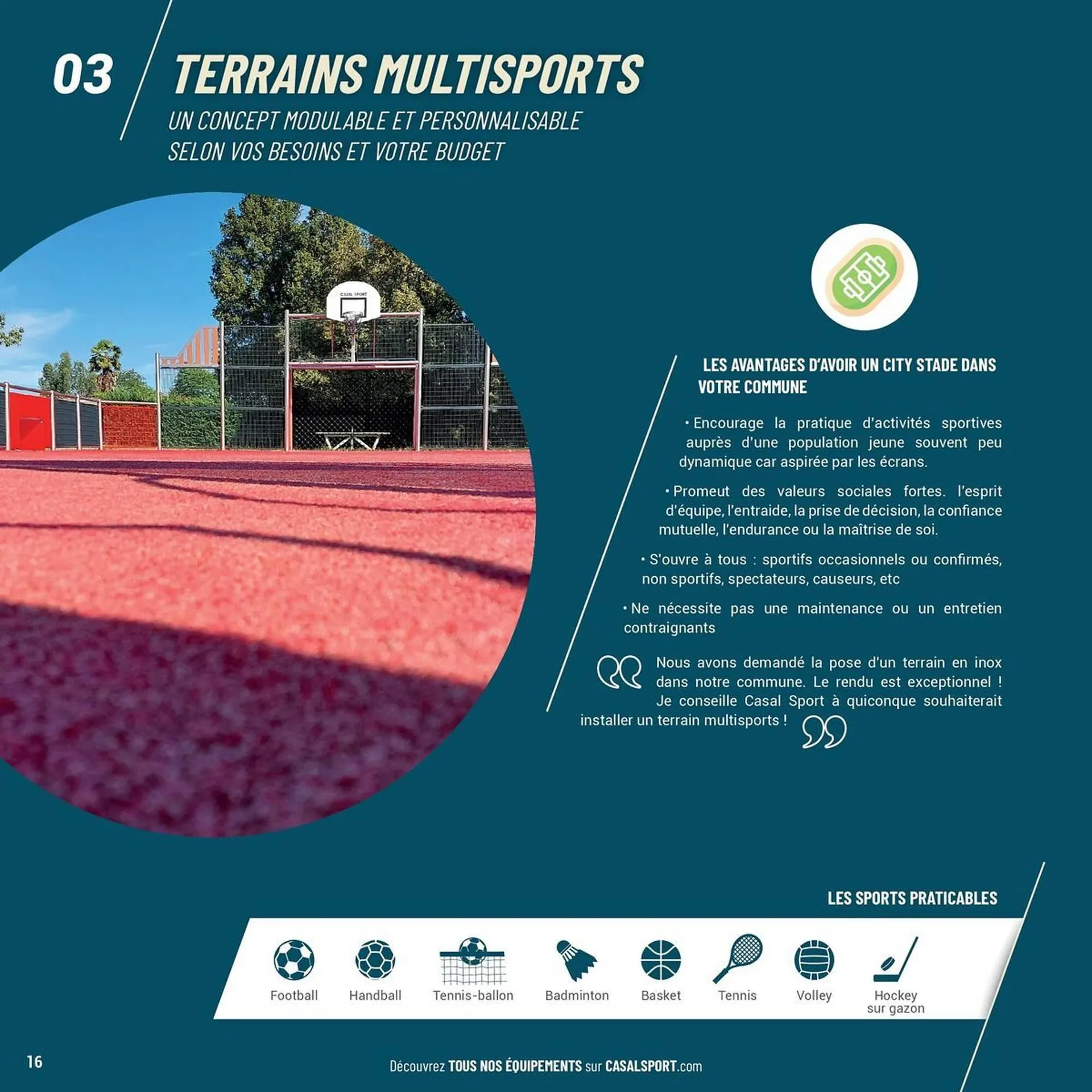 Catalogue Casal Sport du 2 janvier au 31 juillet 2026 - Catalogue page 16