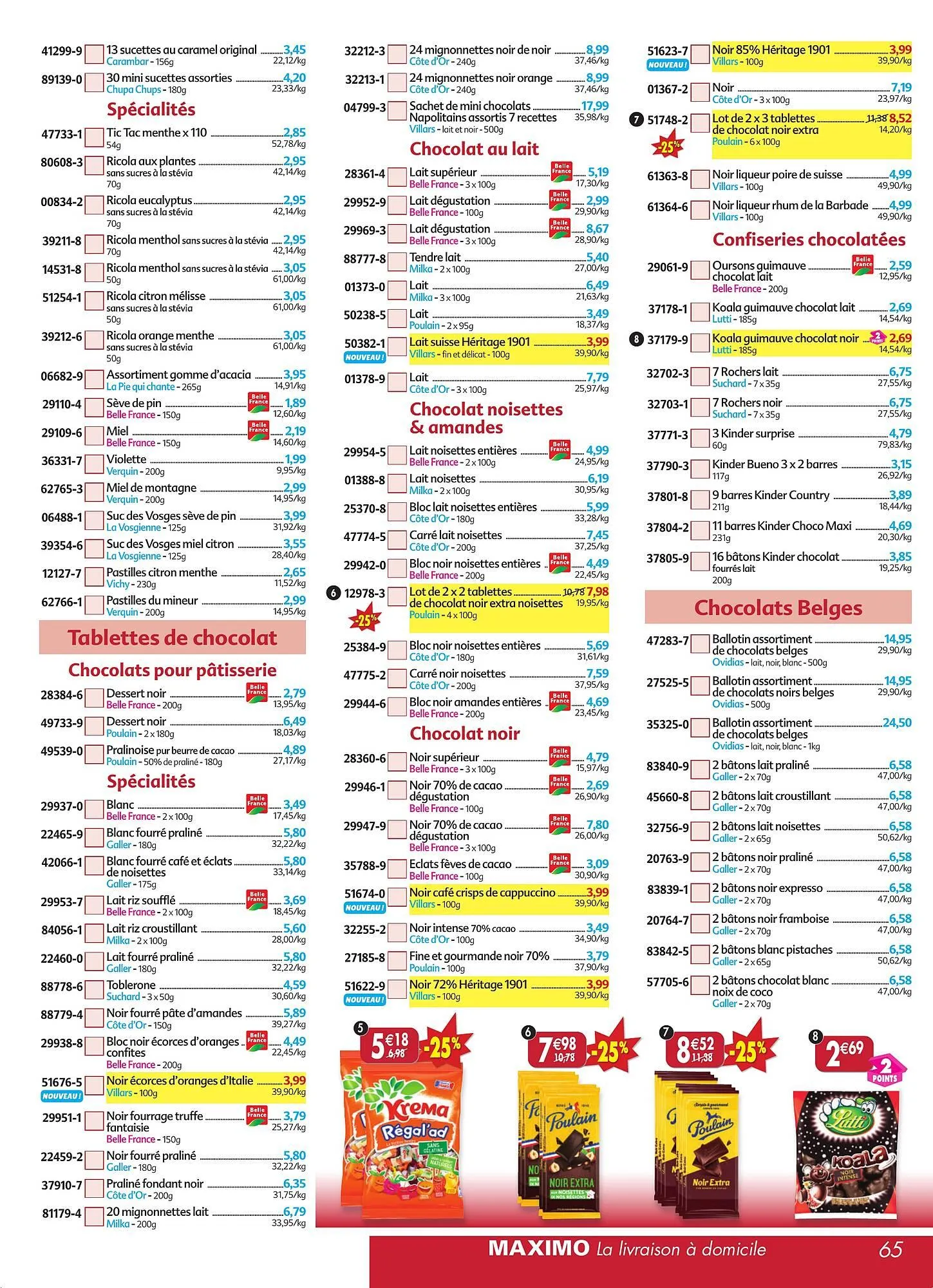 Catalogue Maximo du 30 mars au 23 avril 2026 - Catalogue page 65