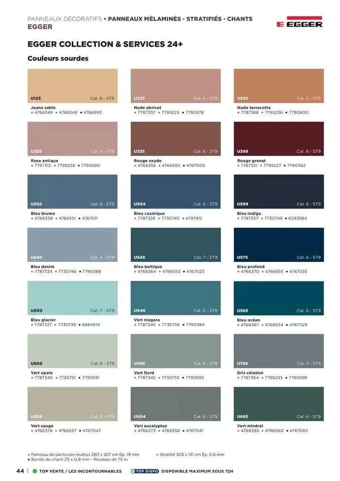 Catalogue 2025 Agenceurs du 25 avril au 31 décembre 2025 - Catalogue page 44