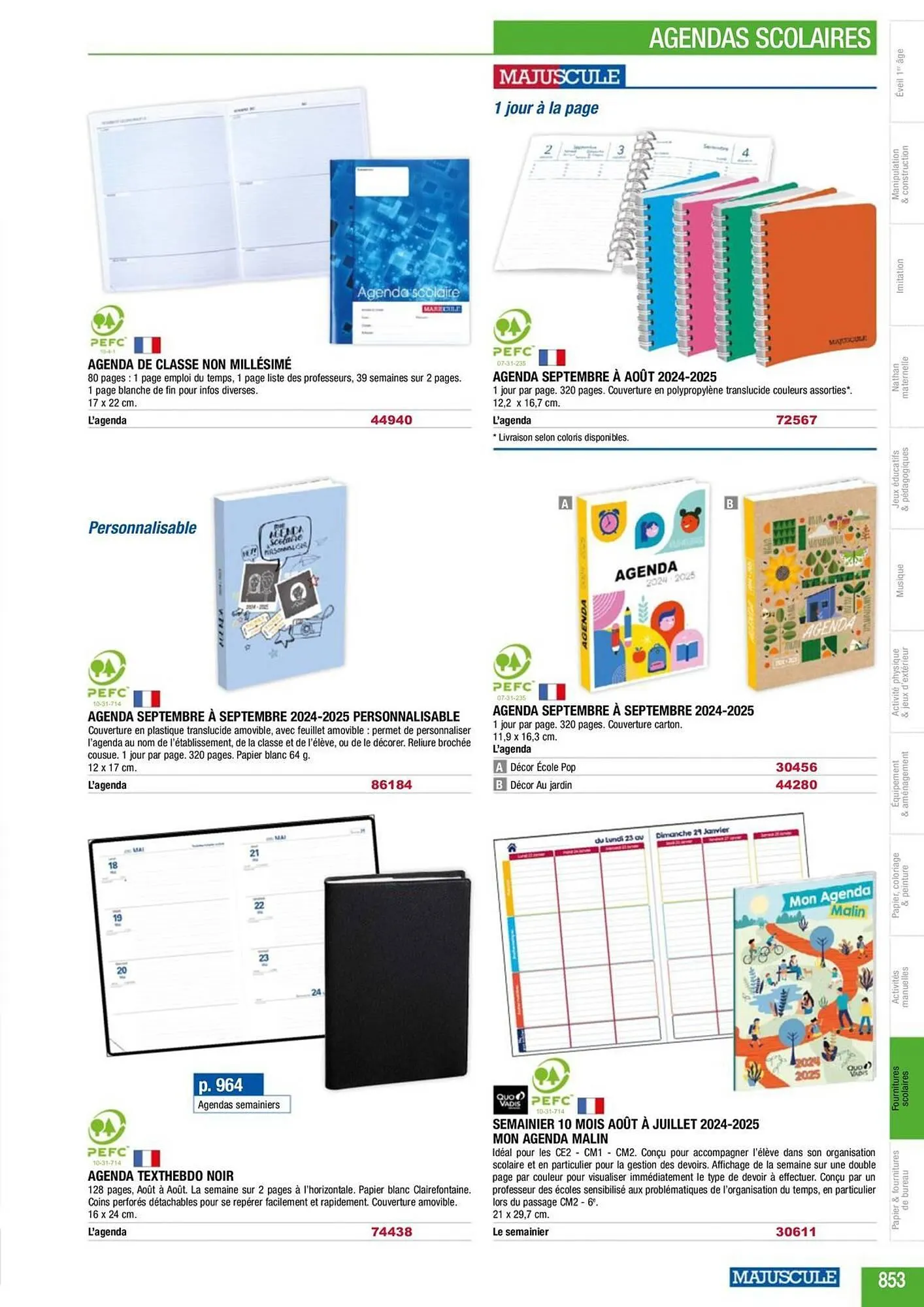 Catalogue Majuscule du 4 mars au 31 décembre 2025 - Catalogue page 877