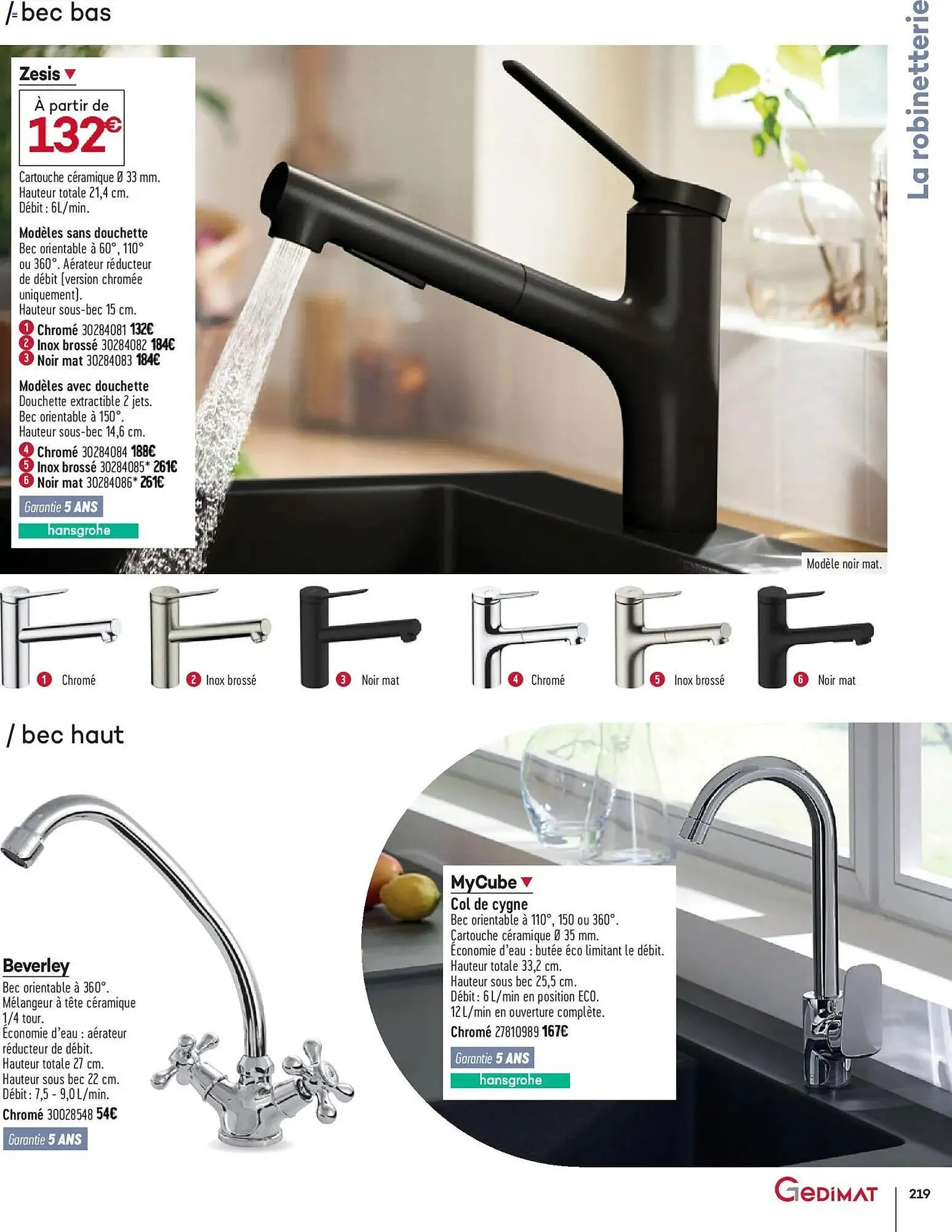Catalogue Gedimat du 1 avril au 30 avril 2026 - Catalogue page 219