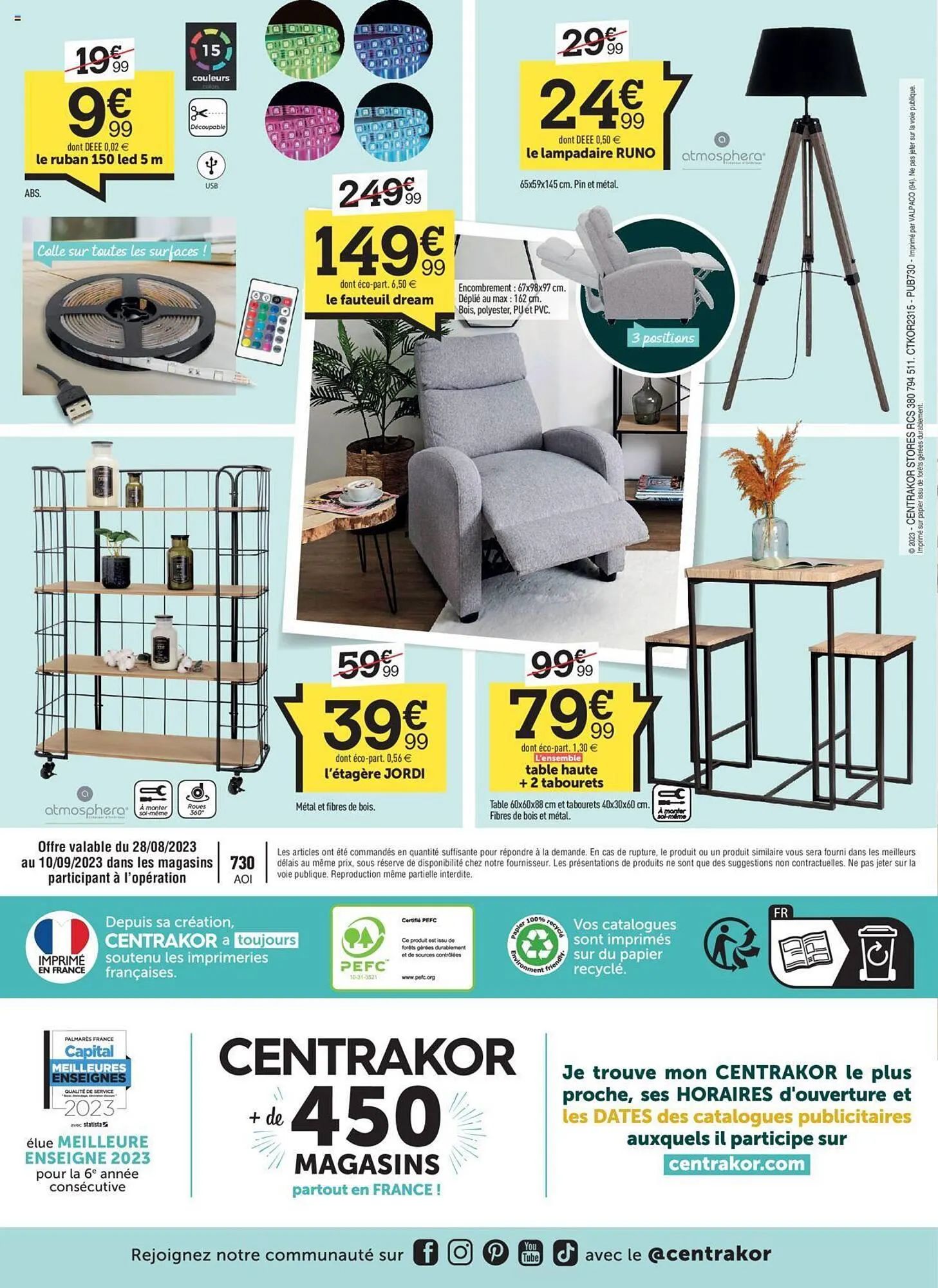 Catalogue Centrakor du 23 août au 29 août 2023 - Catalogue page 12