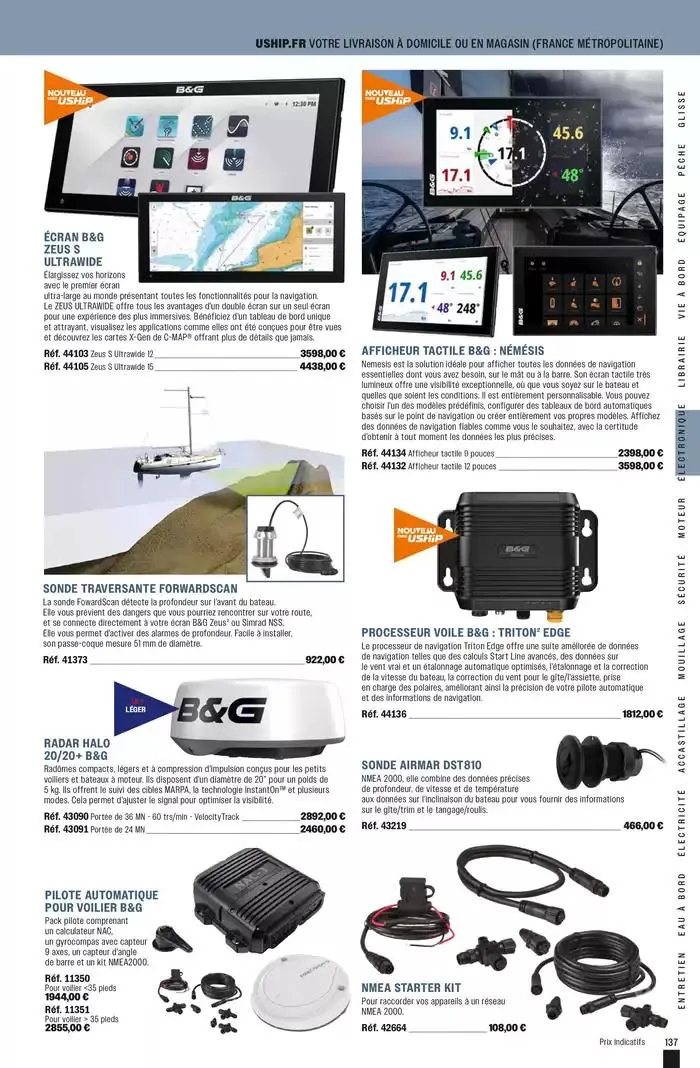 Navigue  du 24 février au 31 décembre 2025 - Catalogue page 137