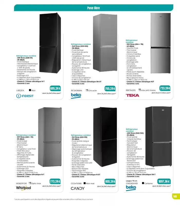 Consultez le menu avant de vous mettre en cuisine. du 7 janvier au 31 décembre 2025 - Catalogue page 149