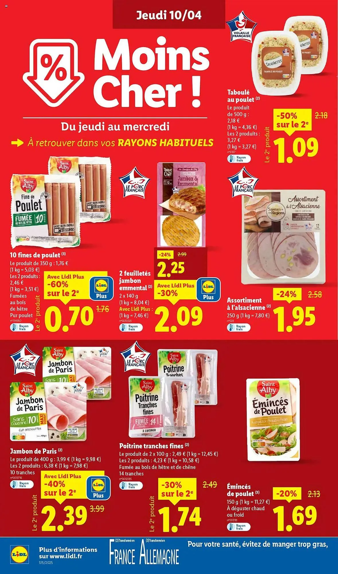 Catalogue Lidl du 10 avril au 16 avril 2025 - Catalogue page 12