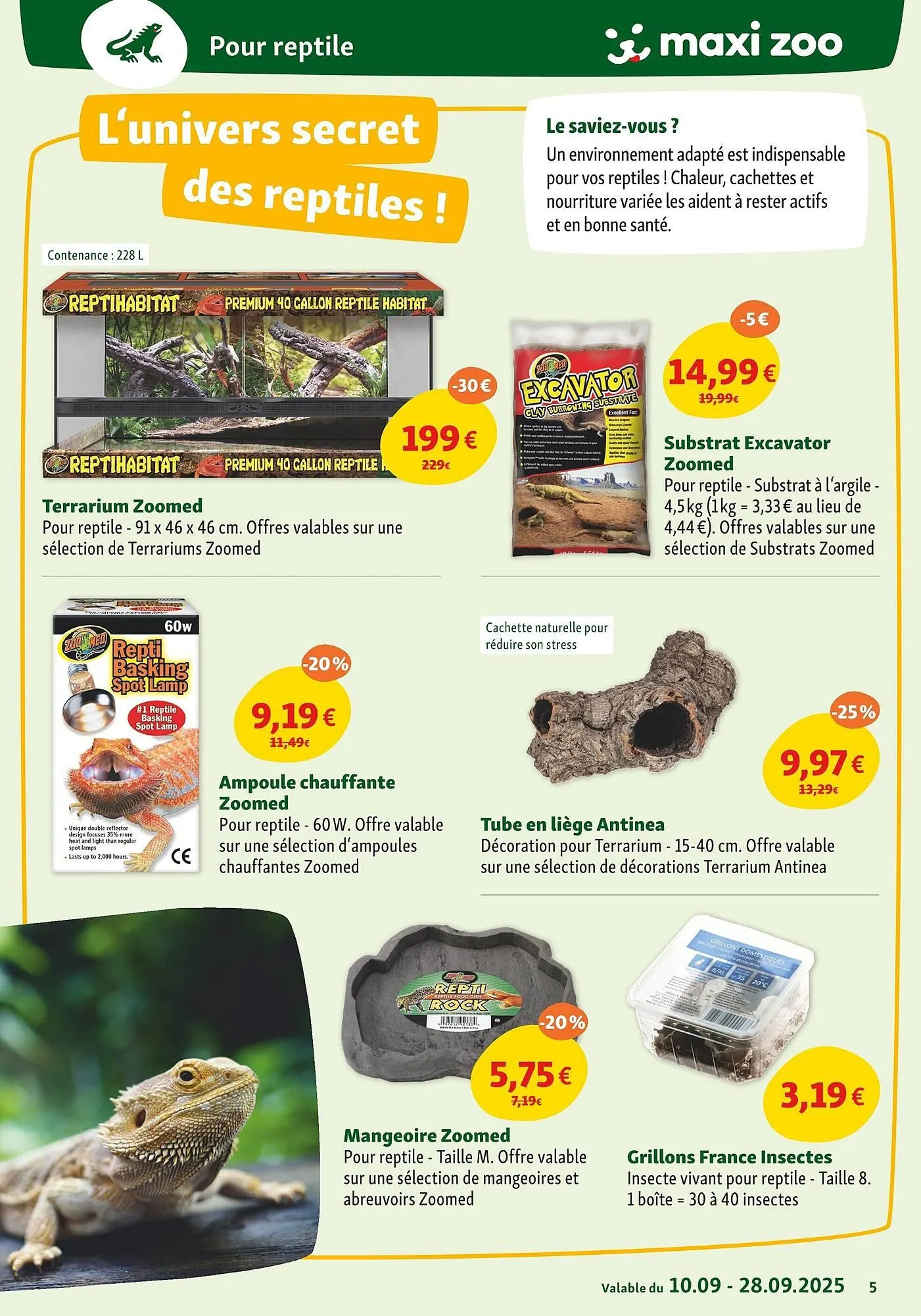 Catalogue Maxi Zoo du 10 septembre au 28 septembre 2025 - Catalogue page 5