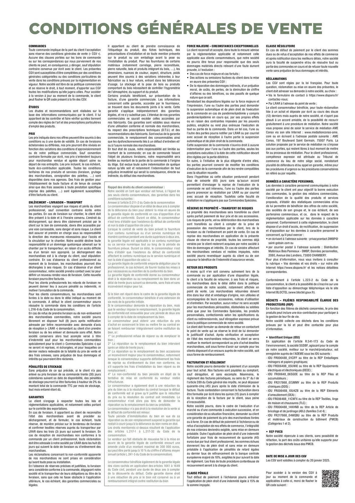 Catalogue Dispano du 25 avril au 31 décembre 2025 - Catalogue page 274