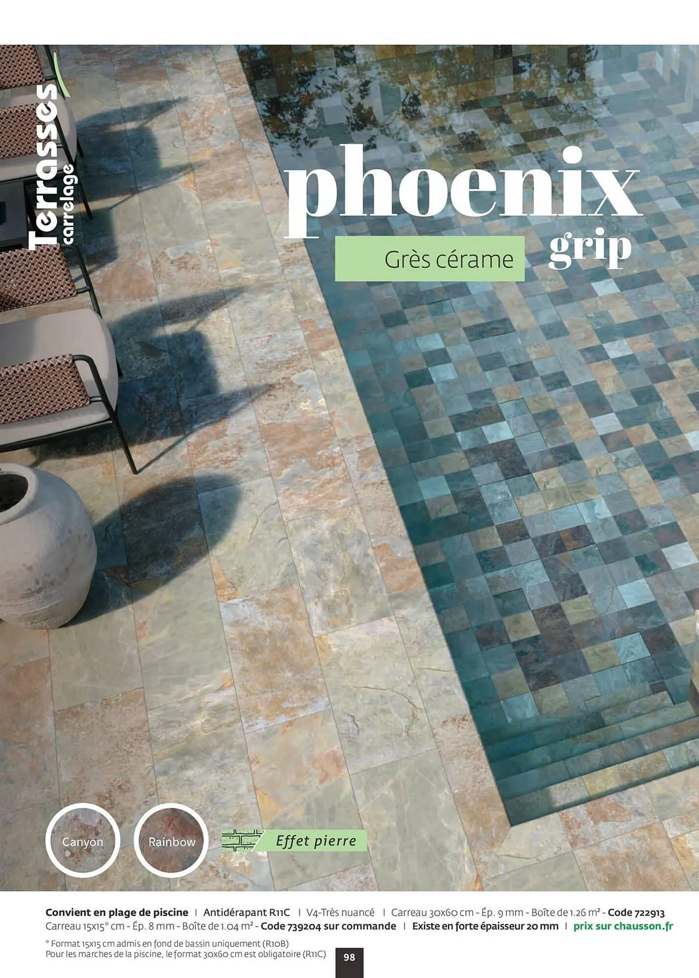 Catalogue Chausson Matériaux du 12 septembre au 31 décembre 2026 - Catalogue page 100