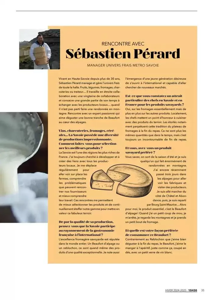 Metro Magazine 15h30 N°12 du 16 décembre au 30 avril 2025 - Catalogue page 28