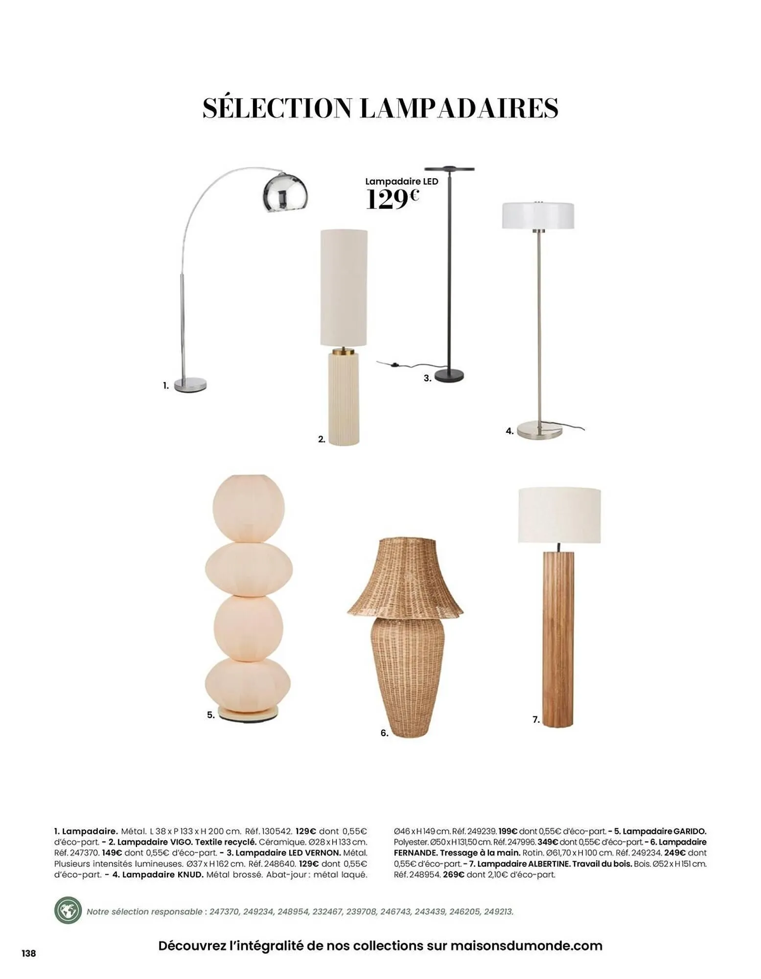 Catalogue Maisons du Monde du 11 décembre au 31 décembre 2025 - Catalogue page 138