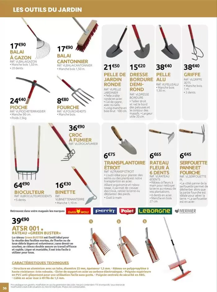 Catalogue 2025 du 5 mars au 31 décembre 2025 - Catalogue page 36