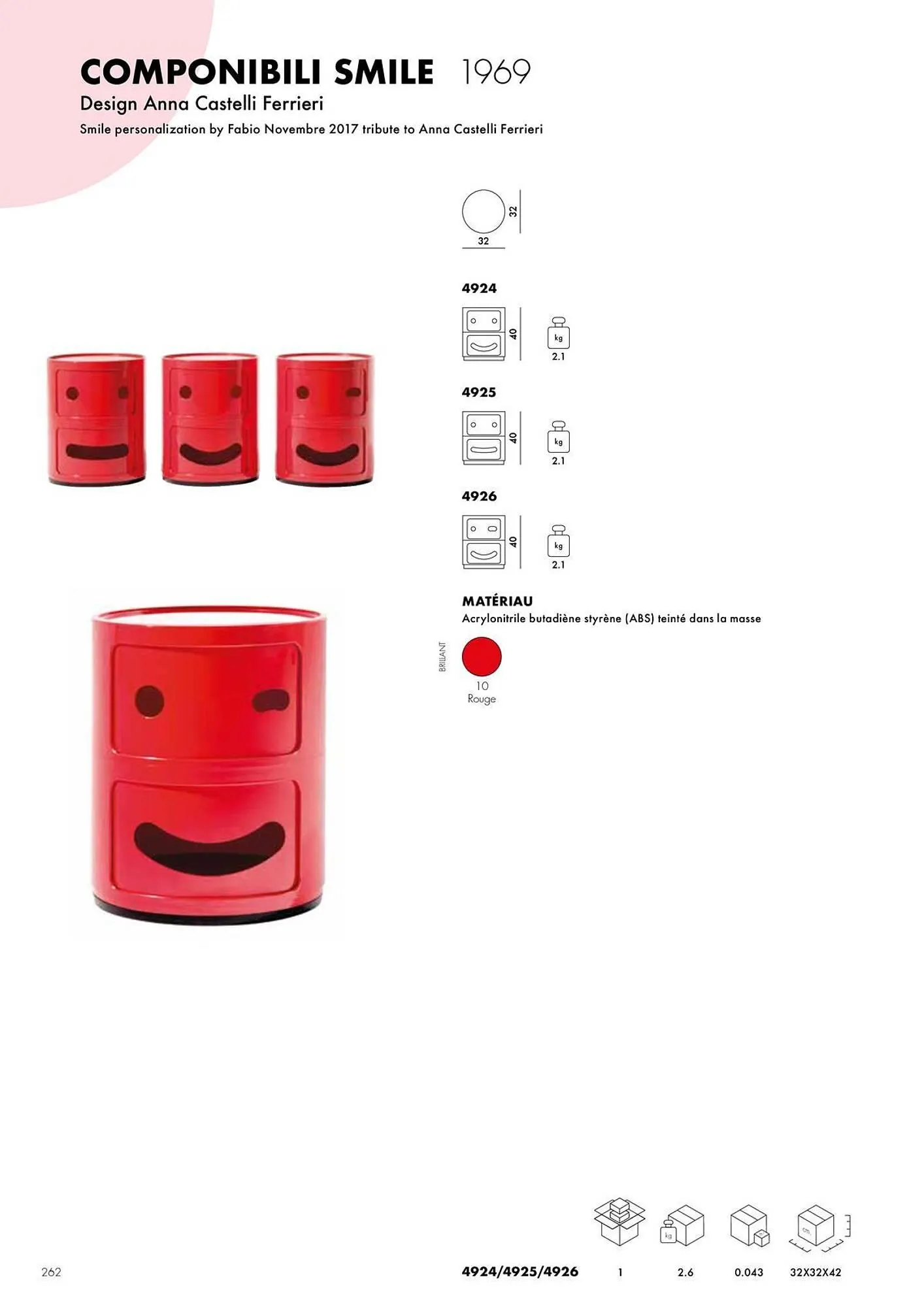 Catalogue Kartell du 4 février au 31 décembre 2026 - Catalogue page 264