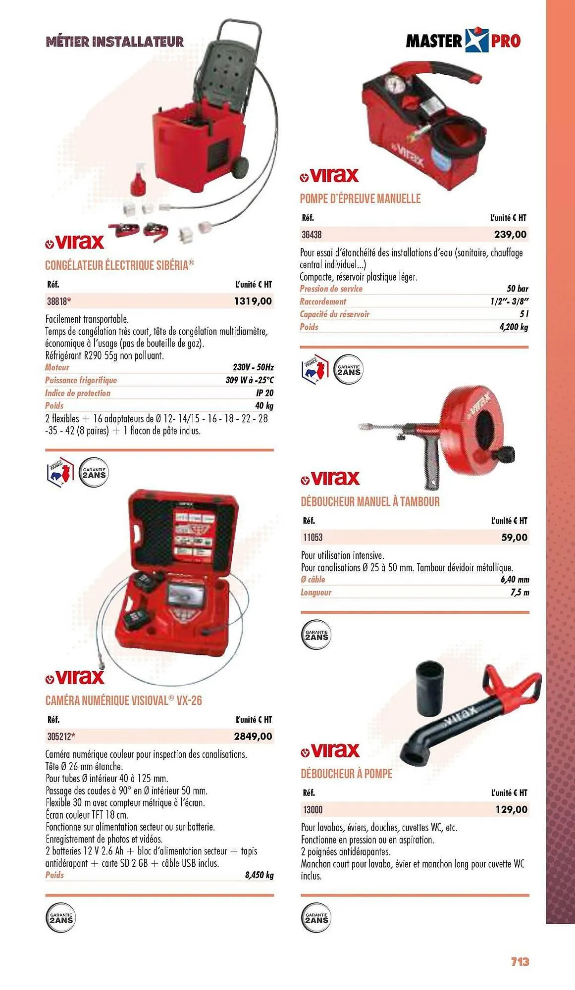 Catalogue Master Pro du 3 janvier au 31 décembre 2025 - Catalogue page 715