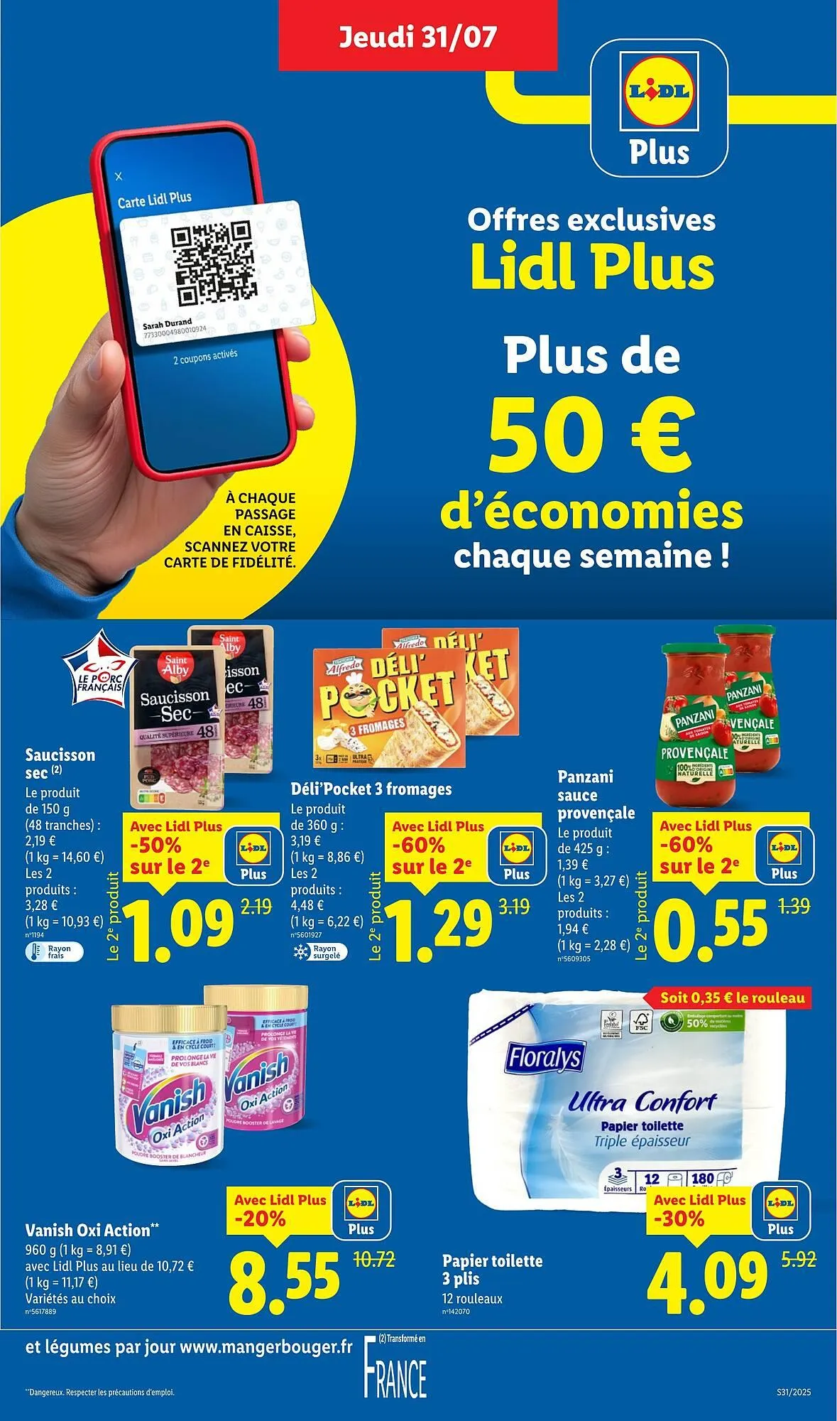 Catalogue Lidl du 31 juillet au 6 août 2025 - Catalogue page 9
