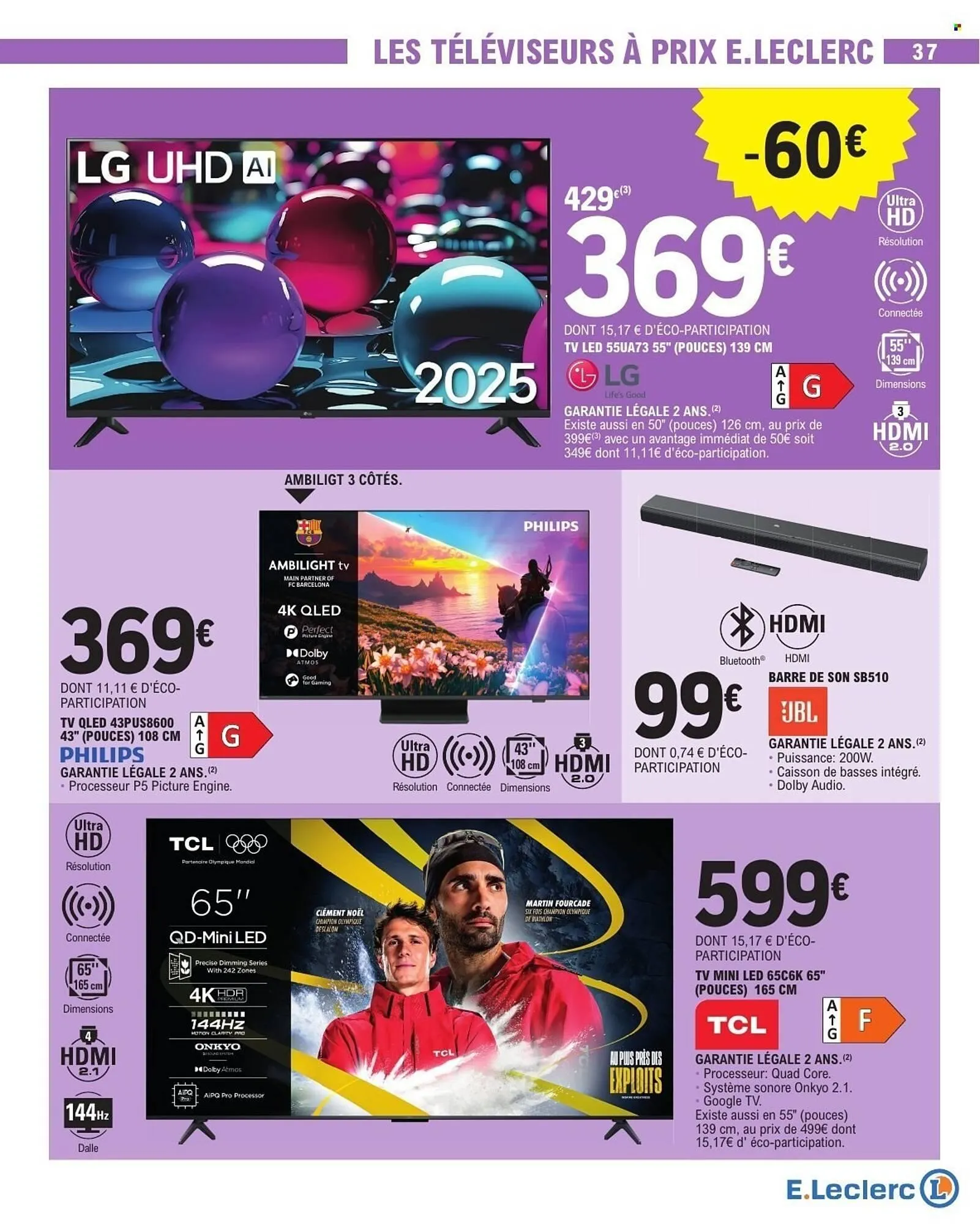 Catalogue E.Leclerc du 24 février au 7 mars 2026 - Catalogue page 37