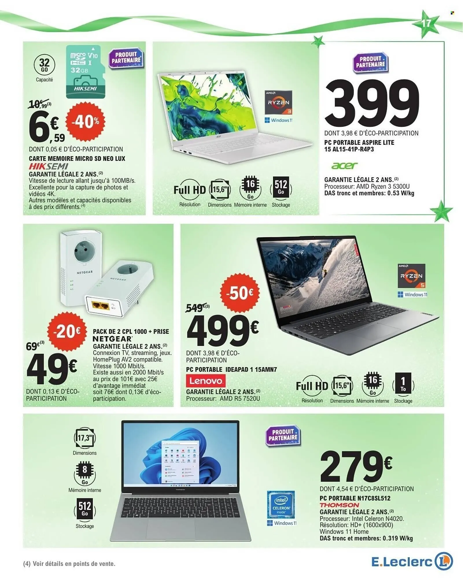 Catalogue E.Leclerc du 2 décembre au 13 décembre 2025 - Catalogue page 17