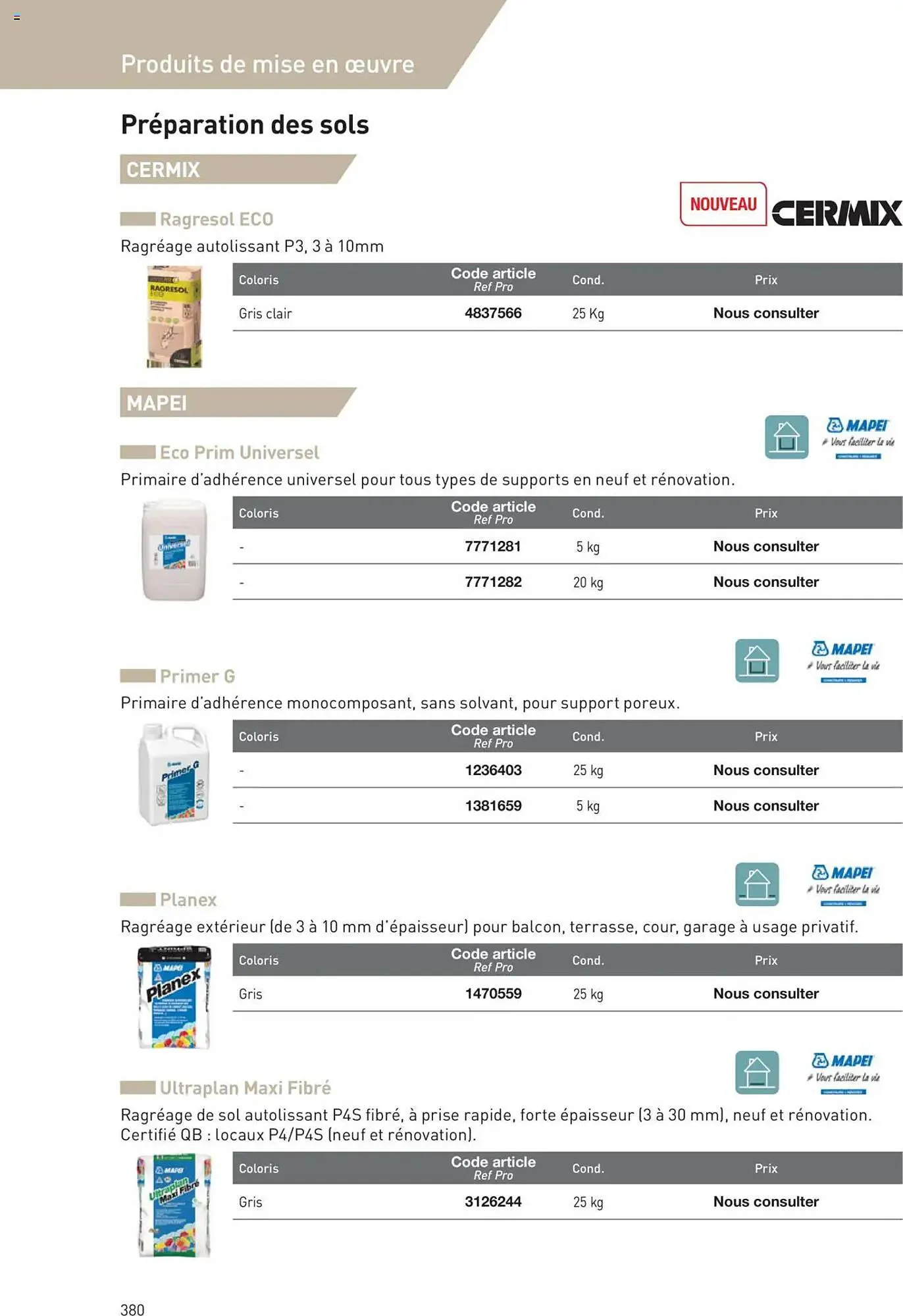 Catalogue Point P du 11 juillet au 31 décembre 2025 - Catalogue page 380