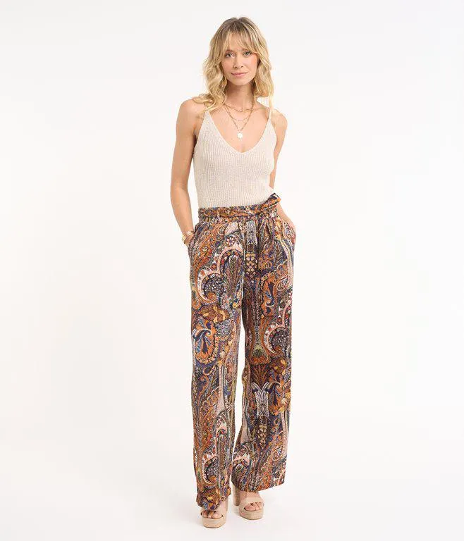Pantalon large Amira