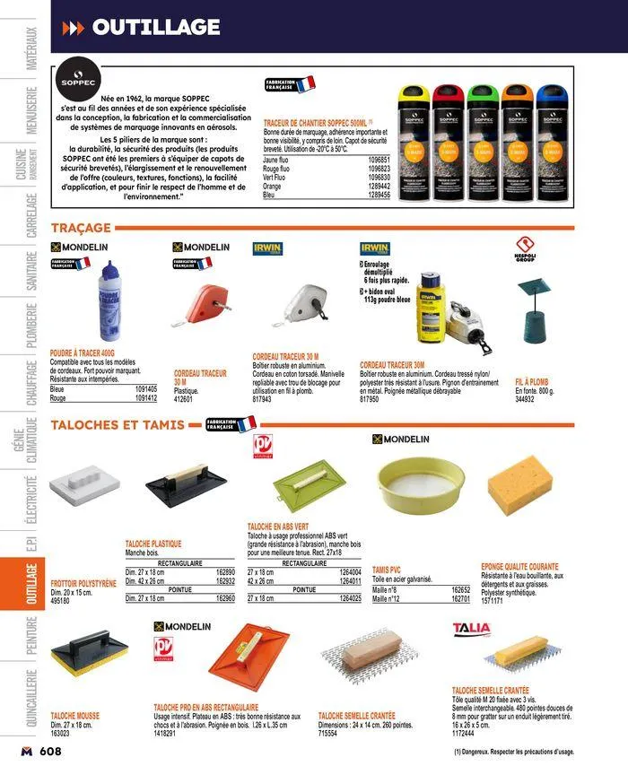Guide produits 2024 du 15 mars au 31 décembre 2024 - Catalogue page 608