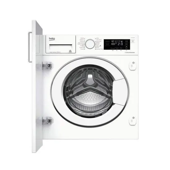 Lave-Linge Intégrable BEKO WITC8410B0W - Chargement frontal - 8 kg - Moteur à induction - Eco 40-60