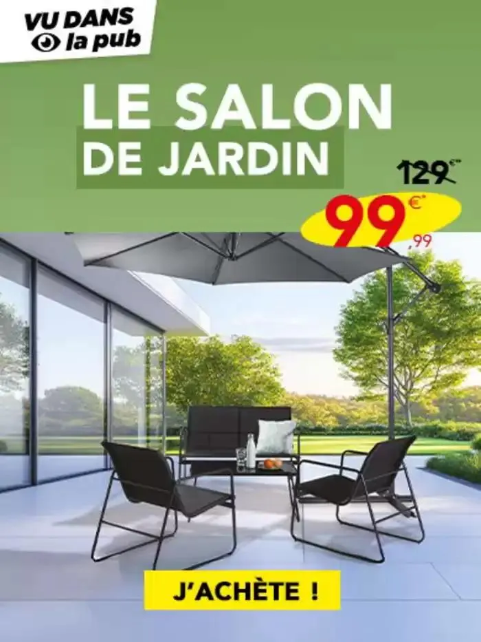 Le salon de jardin - 1