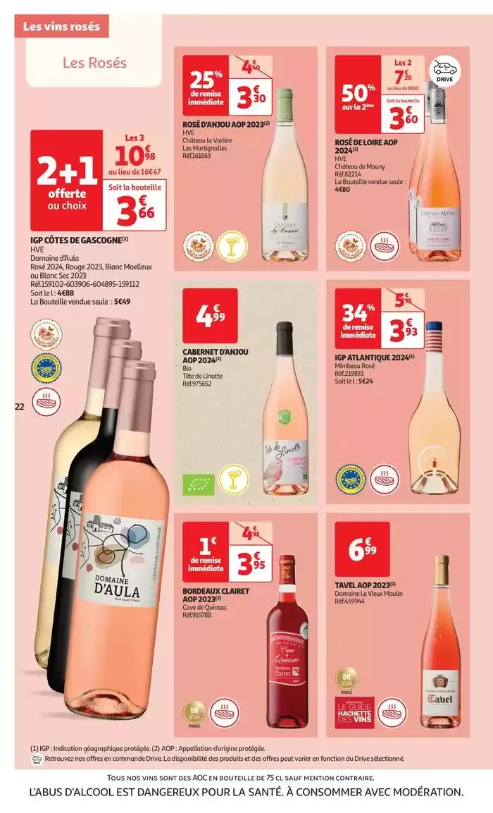 Foire aux vins : une sélection à prix modérés du 1 avril au 13 avril 2025 - Catalogue page 22
