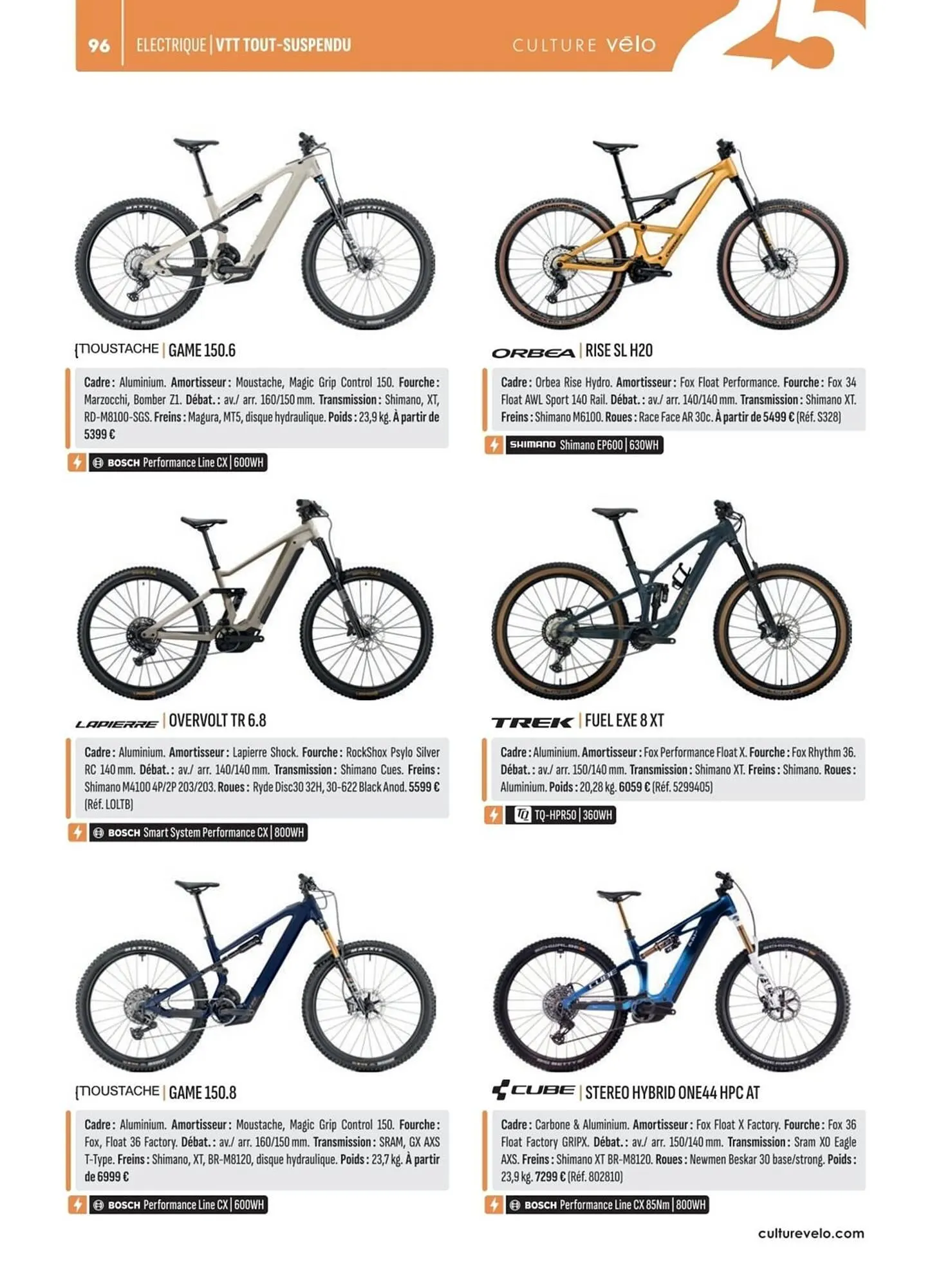 Catalogue Culture Vélo du 2 mai au 31 décembre 2025 - Catalogue page 96