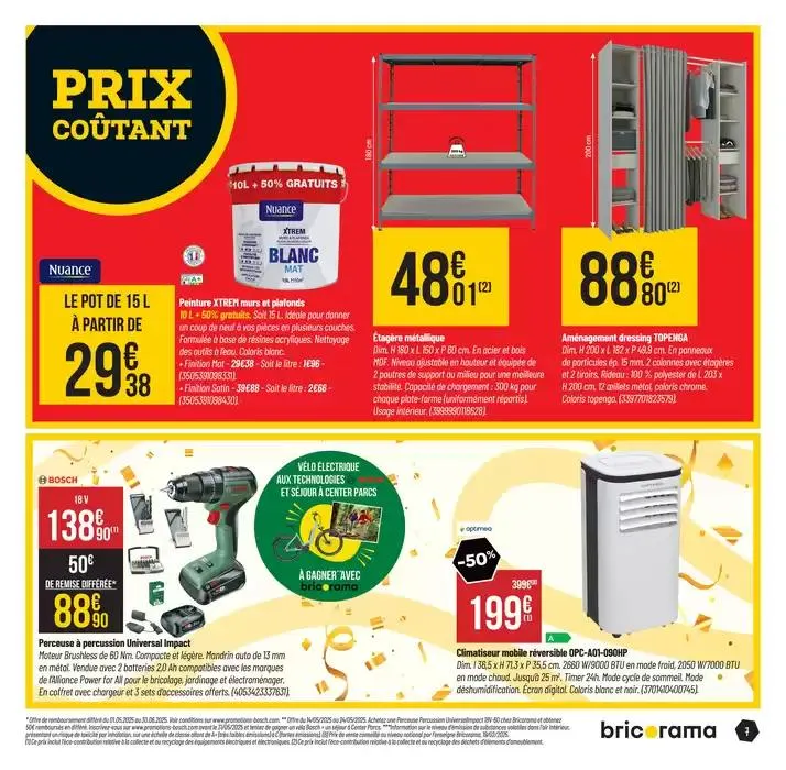 Célébrons les 50 ans Bricorama ! du 7 mai au 18 mai 2025 - Catalogue page 7