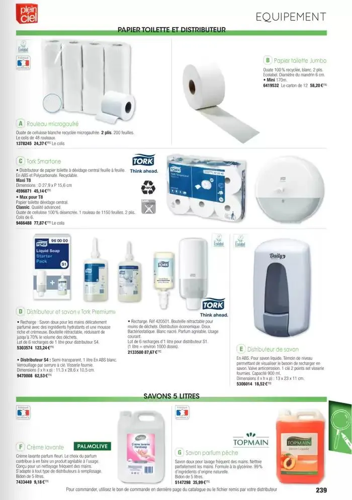 Écoles et loisirs 2025 du 1 janvier au 31 décembre 2025 - Catalogue page 239