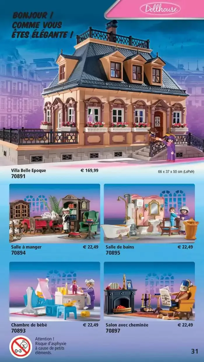 Playmobil PLUS du 10 février au 30 juin 2025 - Catalogue page 31