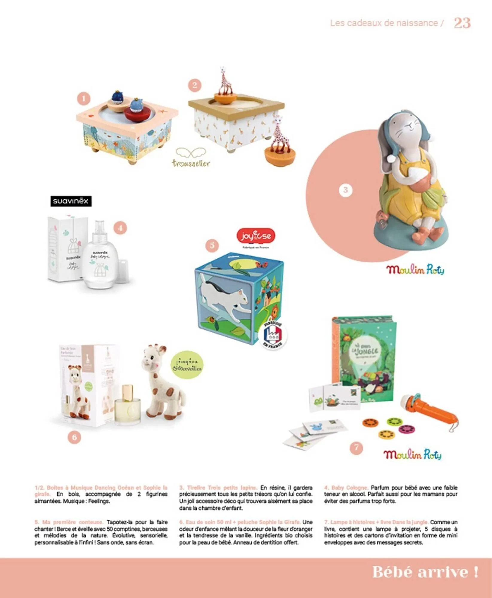 Catalogue autour de bébé du 31 mars au 31 janvier 2024 - Catalogue page 25