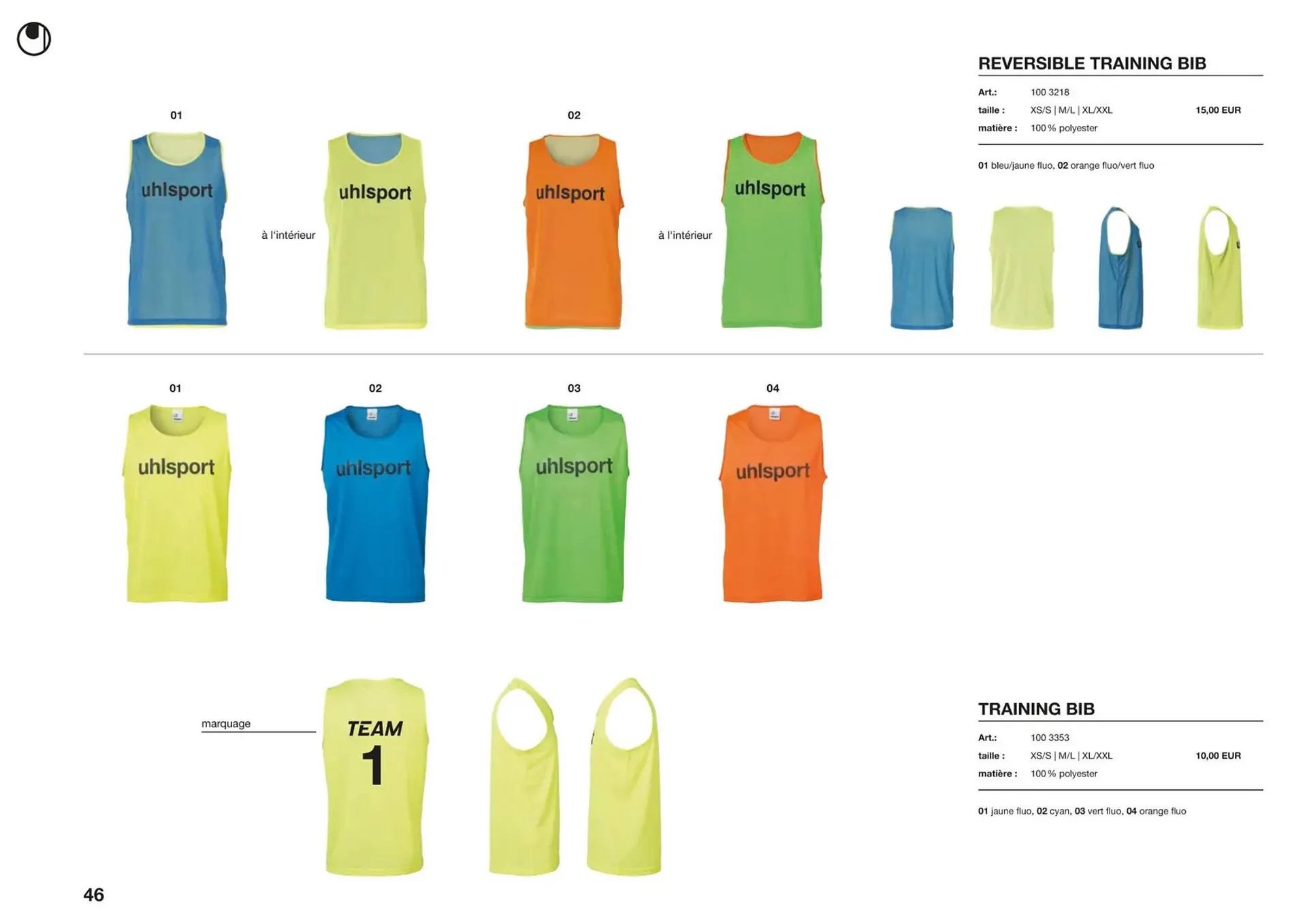 Catalogue Uhlsport du 1 mars au 31 décembre 2023 - Catalogue page 46