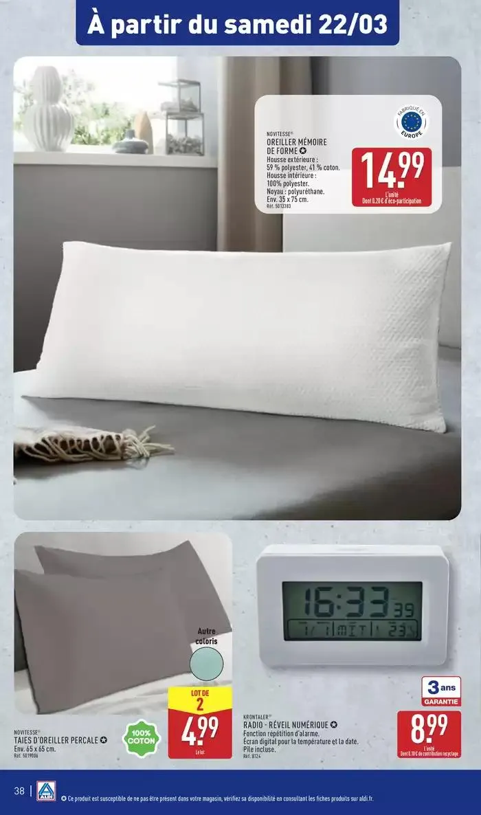 Arrivages marques Aldi à prix discount du 18 mars au 24 mars 2025 - Catalogue page 41