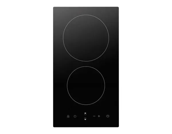 Plaque de cuisson vitrocéramique 2 zones "Domino" 3300 W - 268 x 520 mm