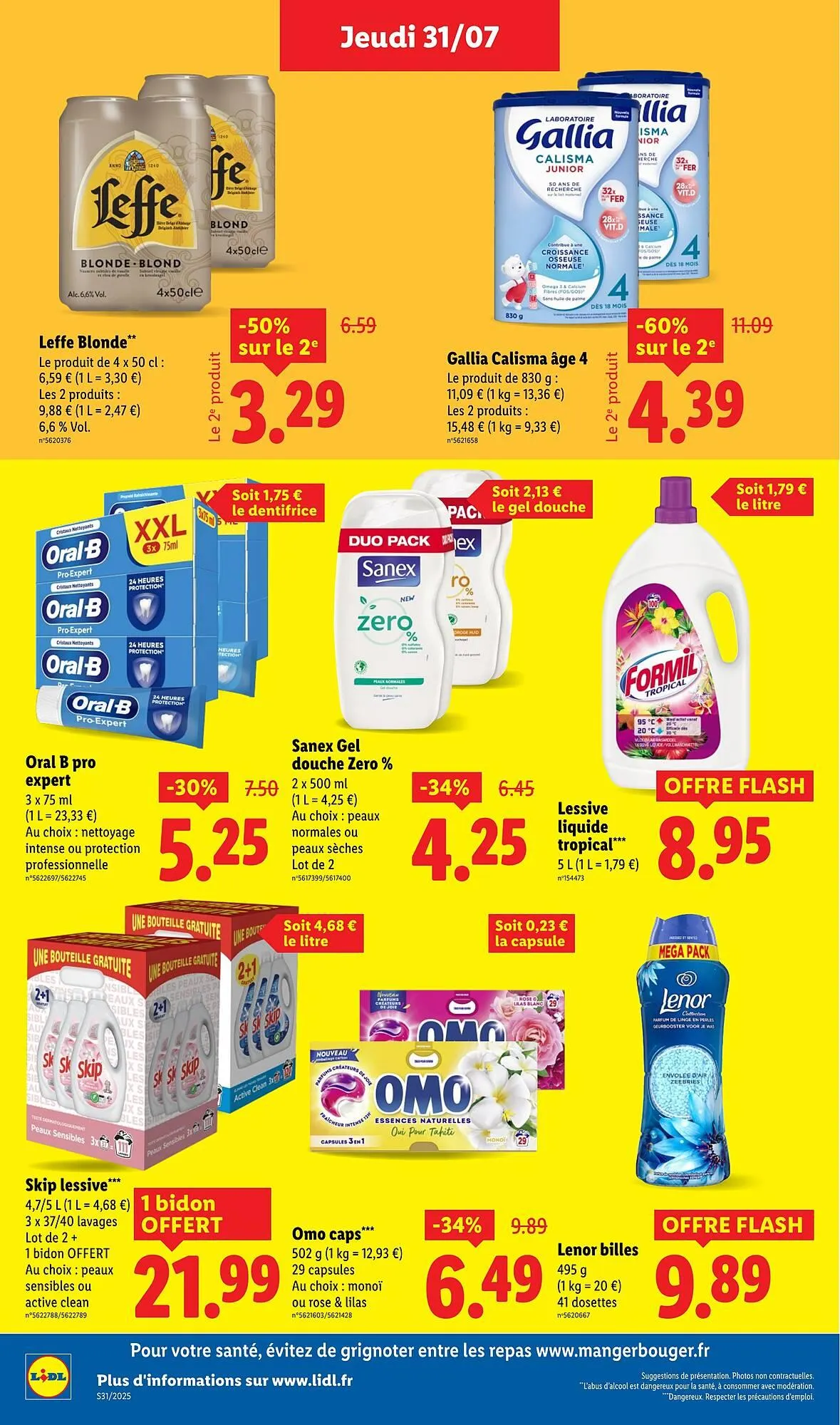 Catalogue Lidl du 31 juillet au 6 août 2025 - Catalogue page 20