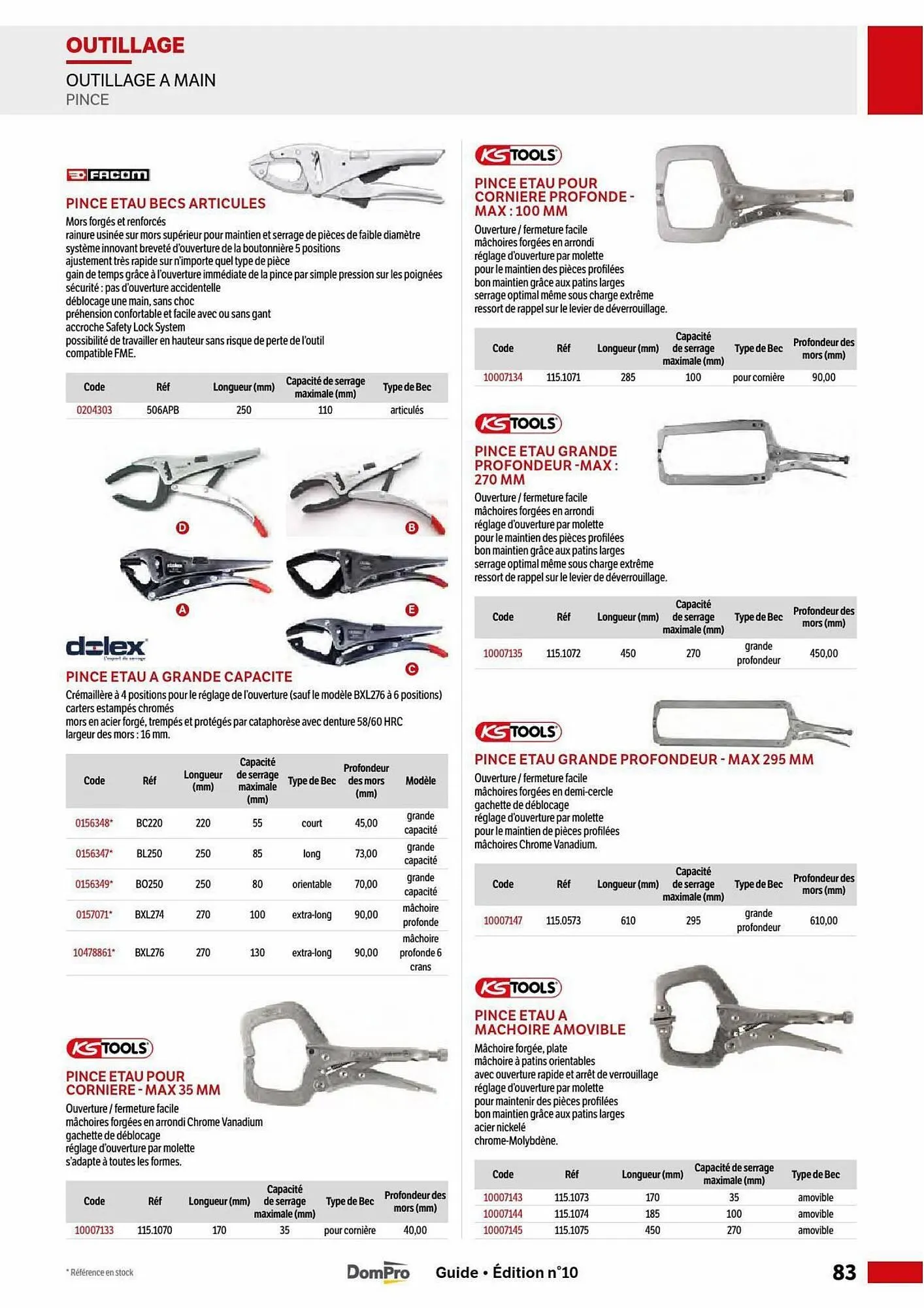 Catalogue DomPro du 5 mai au 30 août 2025 - Catalogue page 83