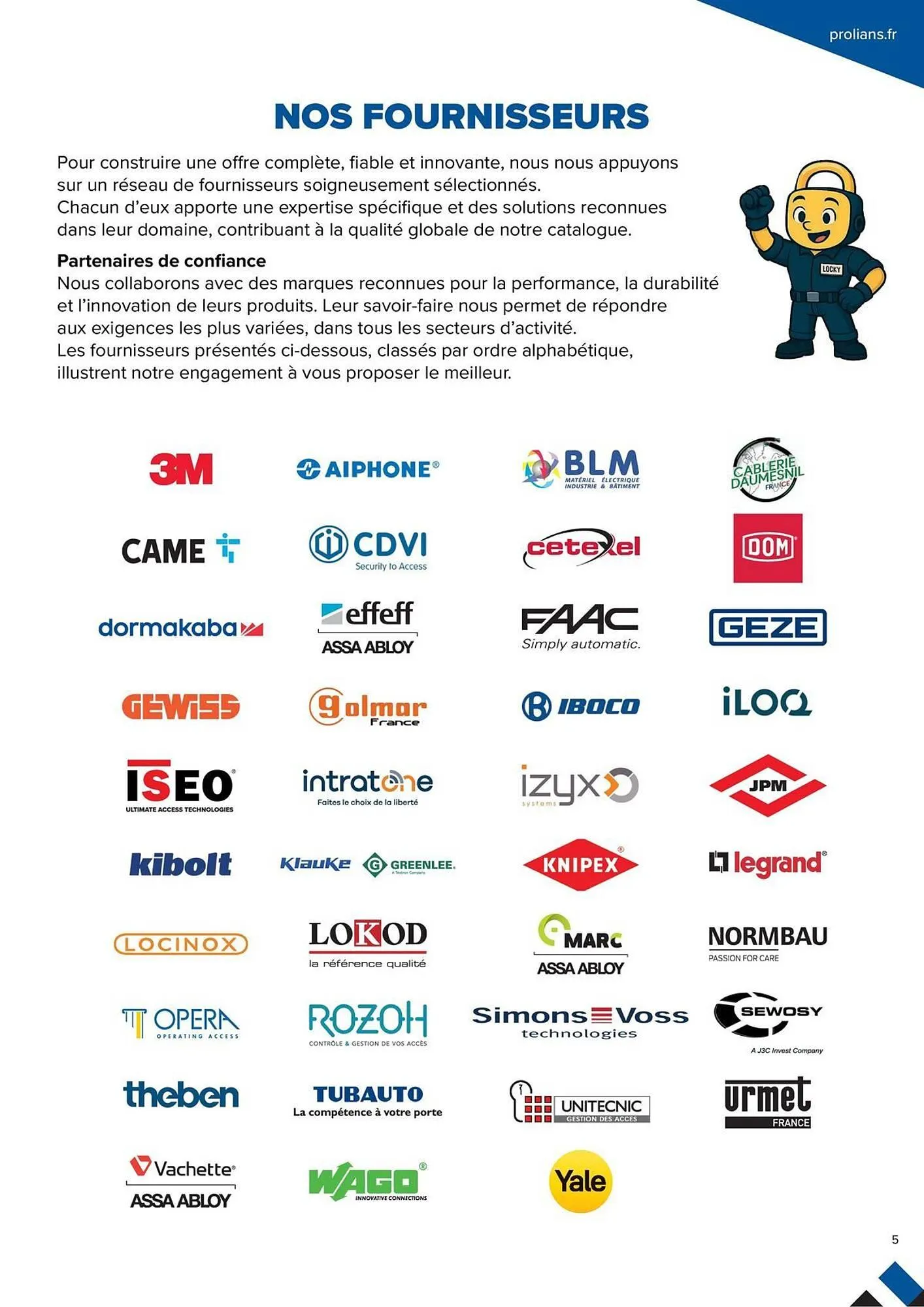 Catalogue Prolians du 2 octobre au 31 décembre 2025 - Catalogue page 5