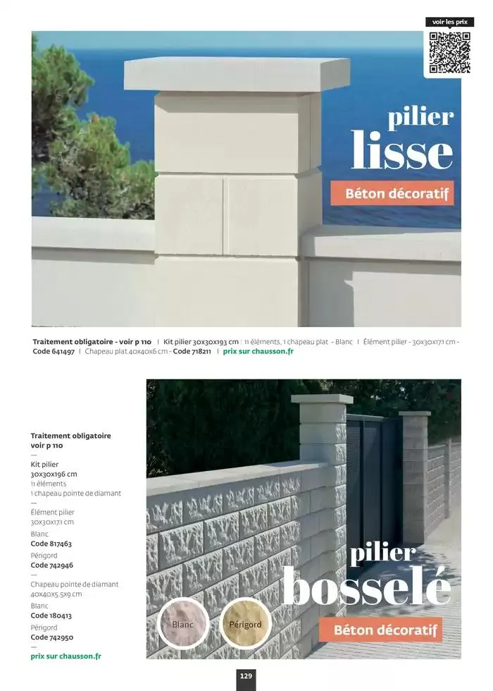 Aménagez votre extérieur SAISON 2025 du 1 janvier au 31 décembre 2025 - Catalogue page 131