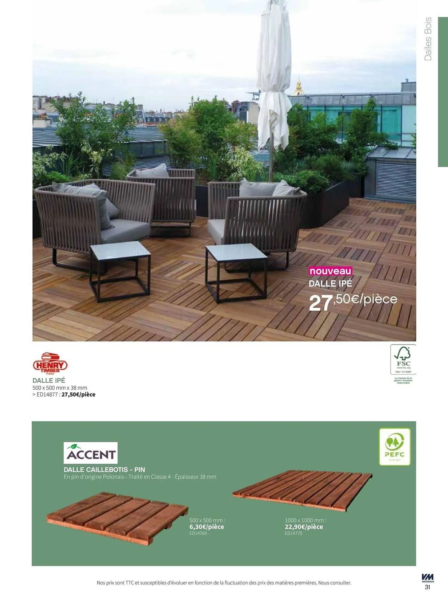 Catalogue VM Matériaux du 14 mars au 20 janvier 2026 - Catalogue page 31