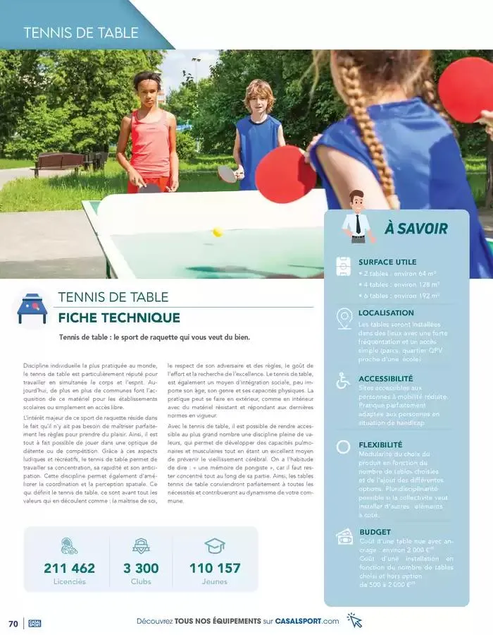 Equipement d'extérieur du 8 janvier au 31 mars 2025 - Catalogue page 70